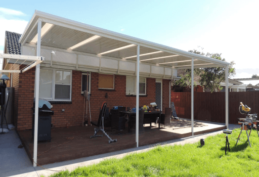 Patio Enclosure with Sliding Doors