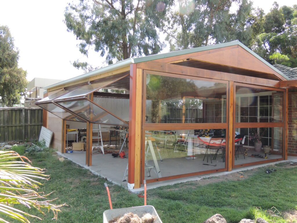 Custom Acrylic Panels for Patio Enclosure