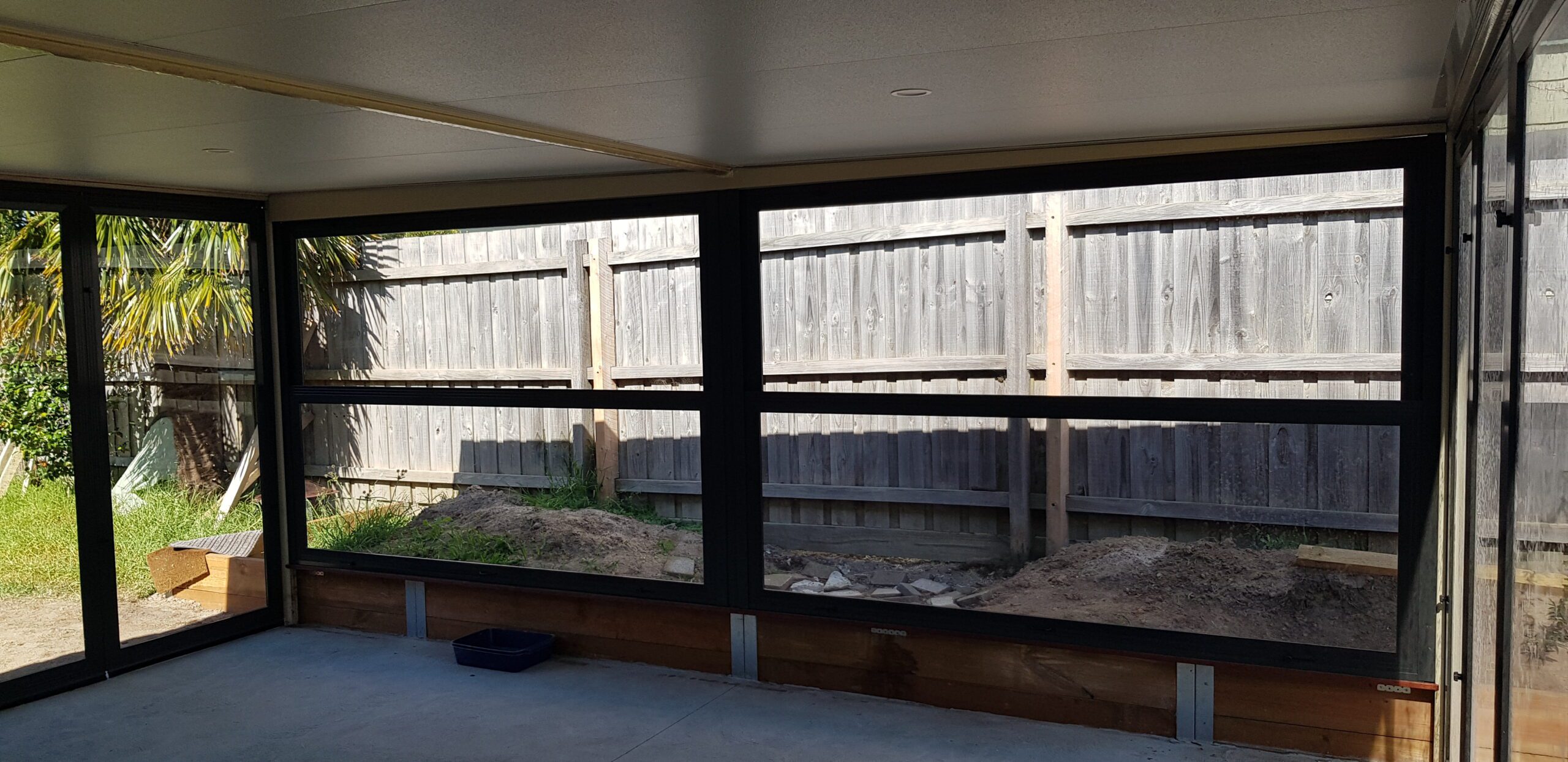 Sunroom with Ceilink Insulated Ceiling Panels